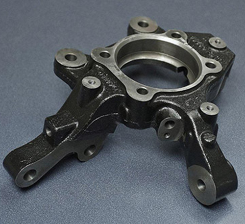 Automotive cast iron steering knuckle