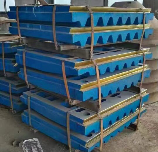customized high manganese fixed /movable jaw plate