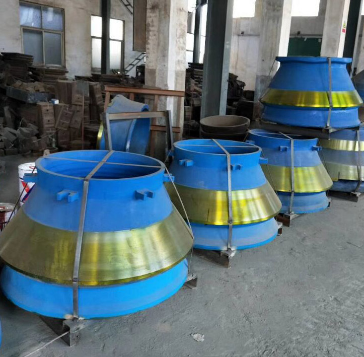 customized cone crusher bowl liner