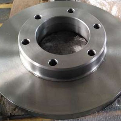 Machined cast iron brake disc