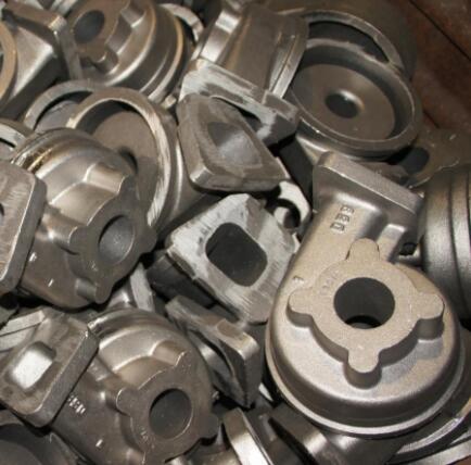 China customized steel casting pump parts, pump housing