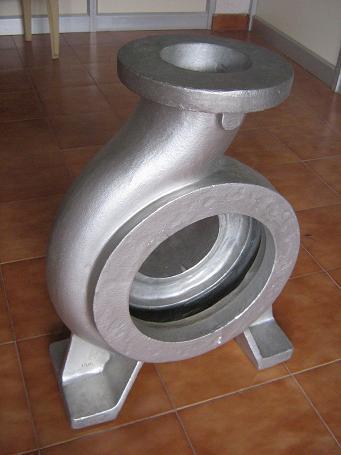 Sand casting iron pump housing, steel pump housing