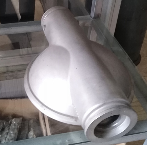 Silica sol casting valve cover, valve housing, pump housing