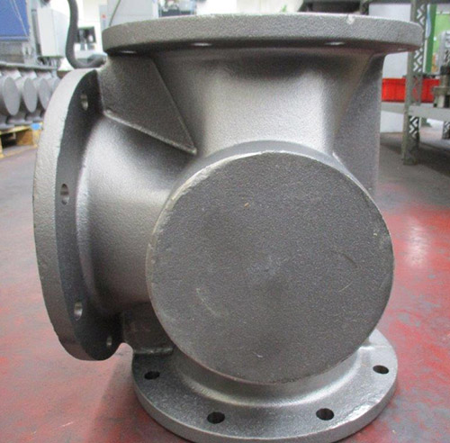Cast grey iron ventil body valve body