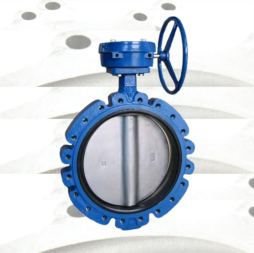 Cast ductile iron butterfly valve cover valve boby
