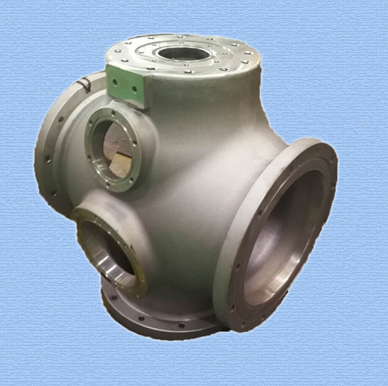 Gas-insulated switchgear aluminium shell