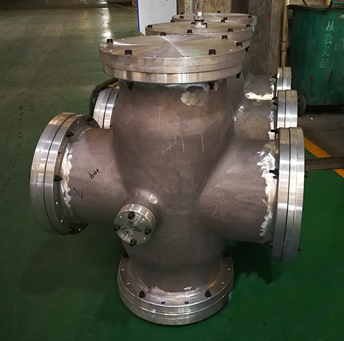 Gas insulated switchgear aluminium housing