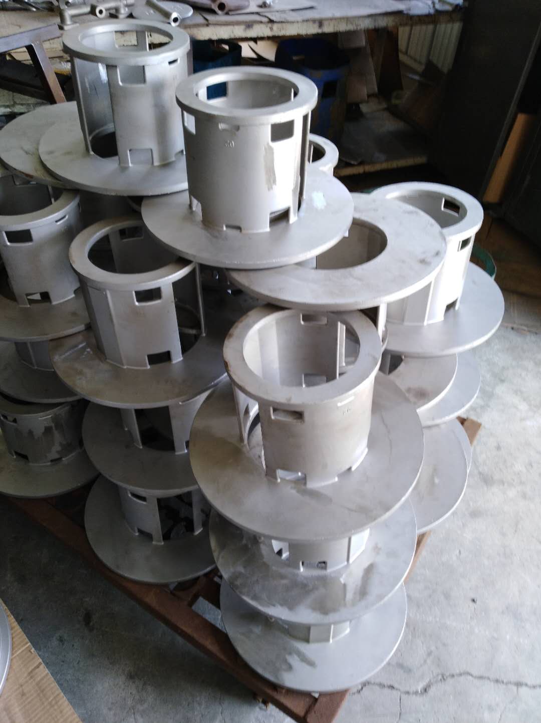 Stainless steel casting valve housing