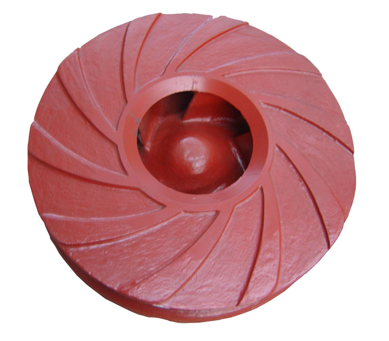 Slurry pump impeller, pump housing, slurry pump parts